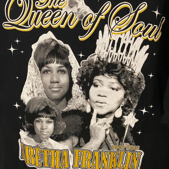 Aretha Franklin T-Shirt -New - Picture 3 of 5